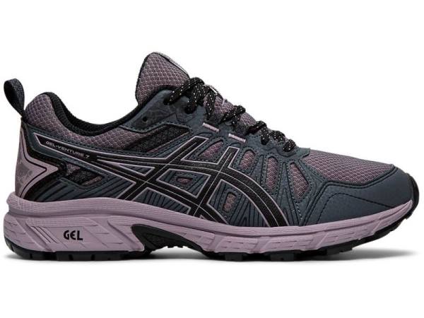 Asics Trailschoenen Dames, GEL-VENTURE Grijs/Paars - Asics Belgium Outlet | B0941376-ME